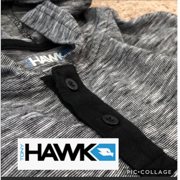 Tony Hawk Other - Tony Hawk long sleeve hoodie. Heather grey.